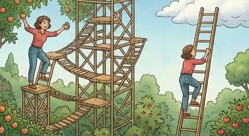 The 'Career Lattice' vs. the 'Career Ladder': Why Sideways Moves Can Be Smart